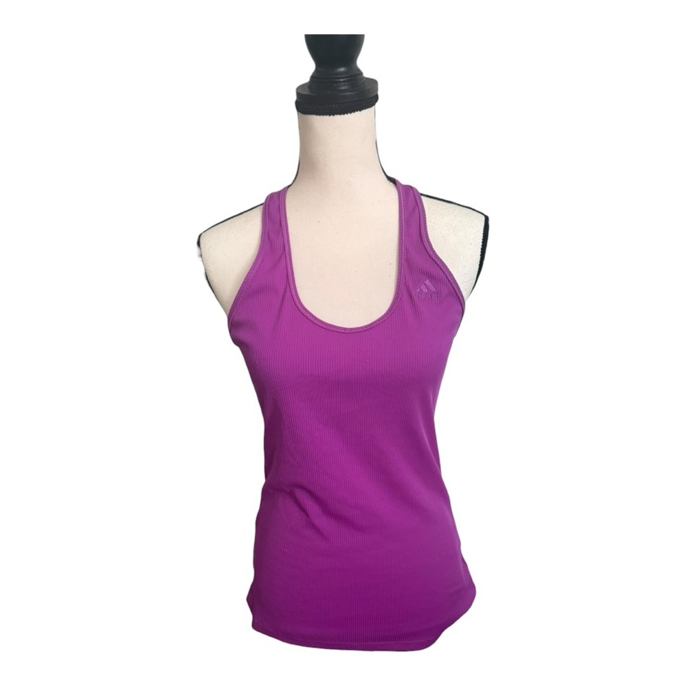adidas Women's Vibrant Purple Tank Top
